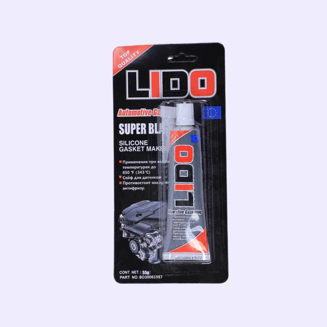 Герметика Lido черный 55гр