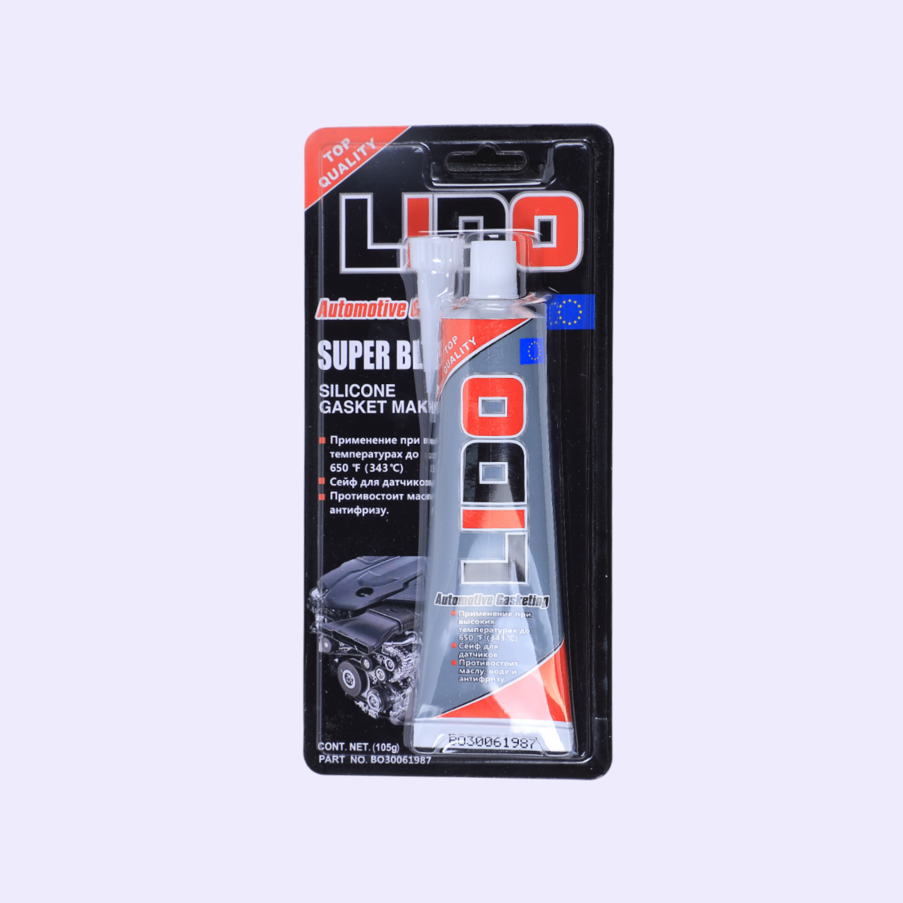 Герметика Lido черный 105гр