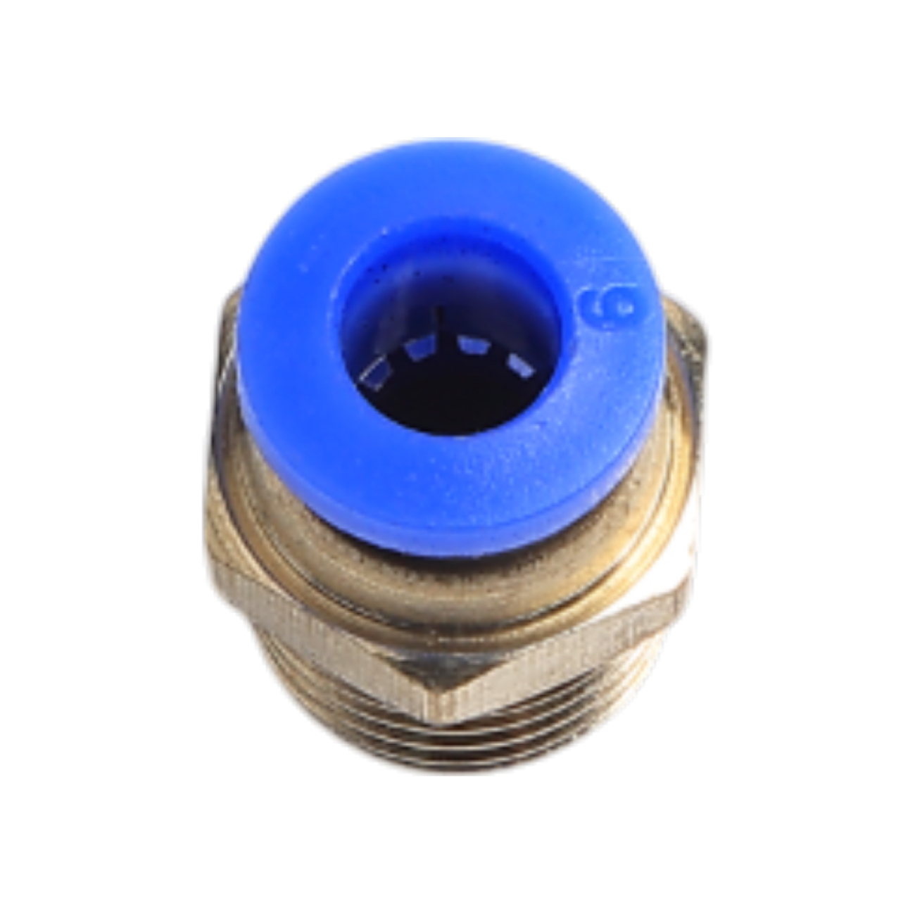 Фитинг прямой медный с резбой 6-02