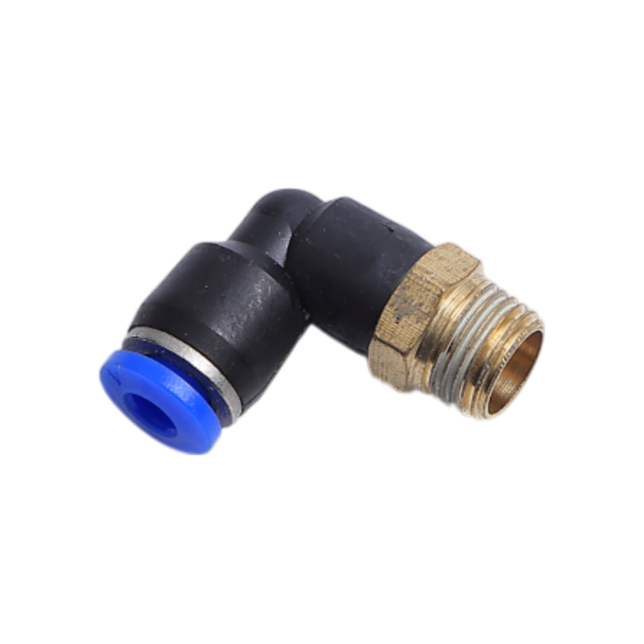 Фитинг уголок медный с резбой ф6-01