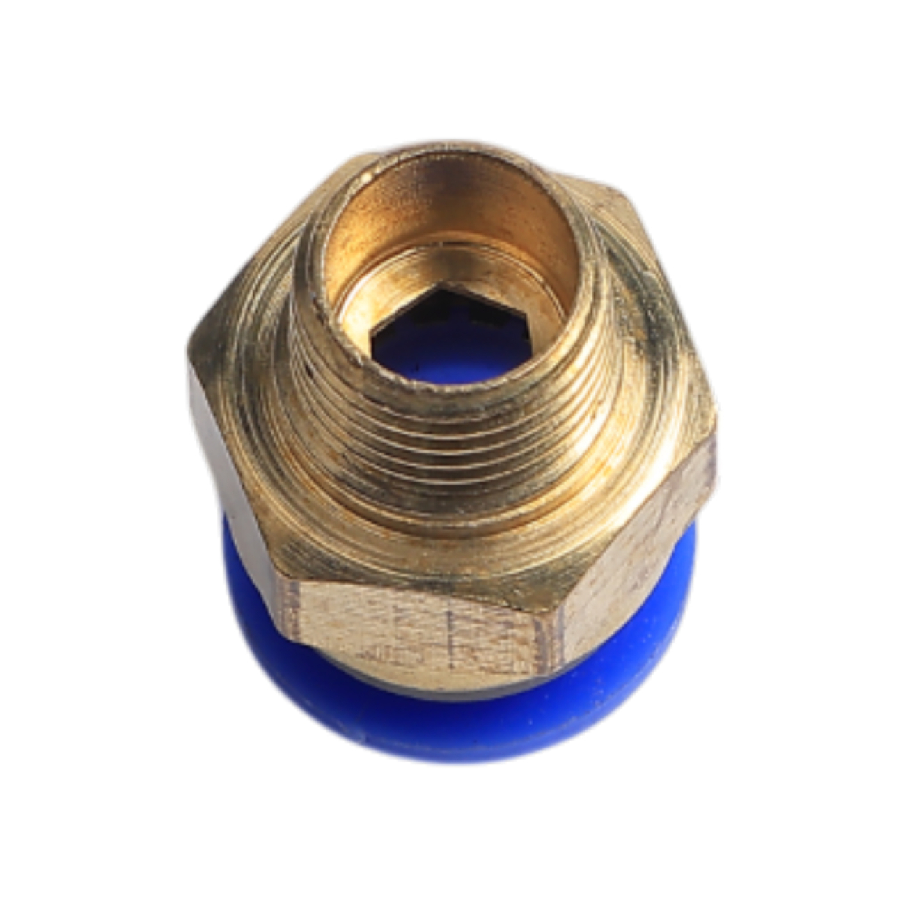 Фитинг прямой медный с резбой 12-02