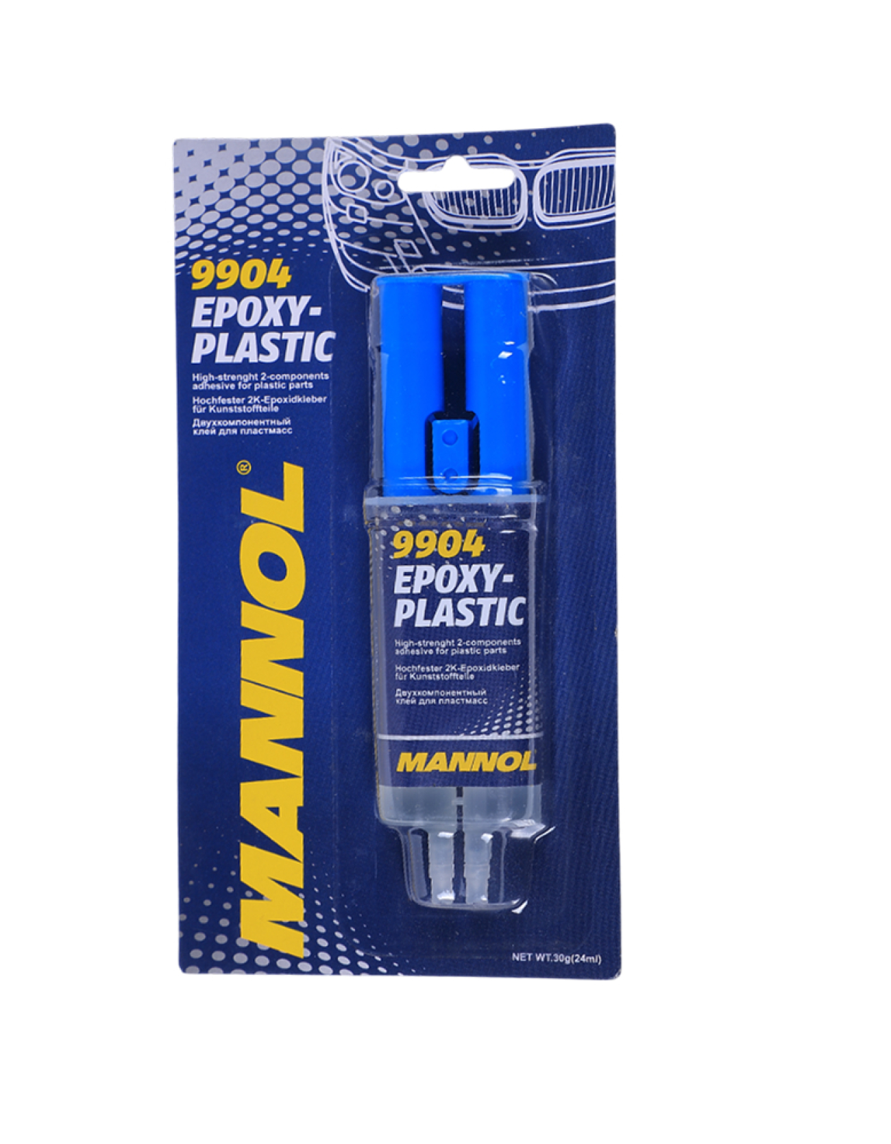 Клей AB Mannol Пластик