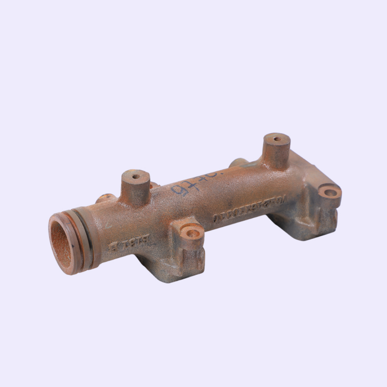 Коллектор задний выхлапной  D12-0110