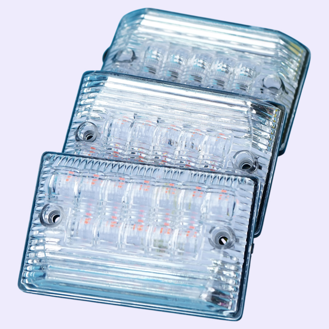 Подфарник кузов красный