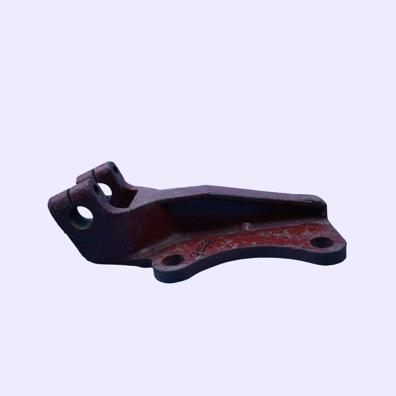 Кранштейн прицеп бабочка 12см кривой