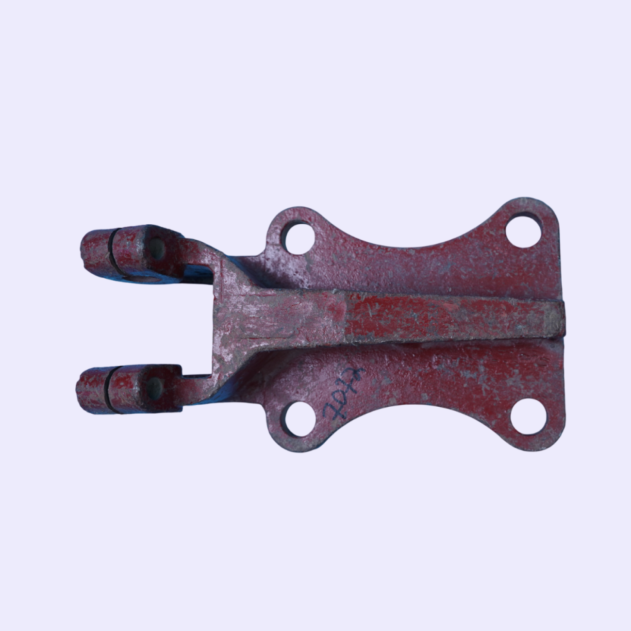 Кранштейн прицеп бабочка 12см кривой