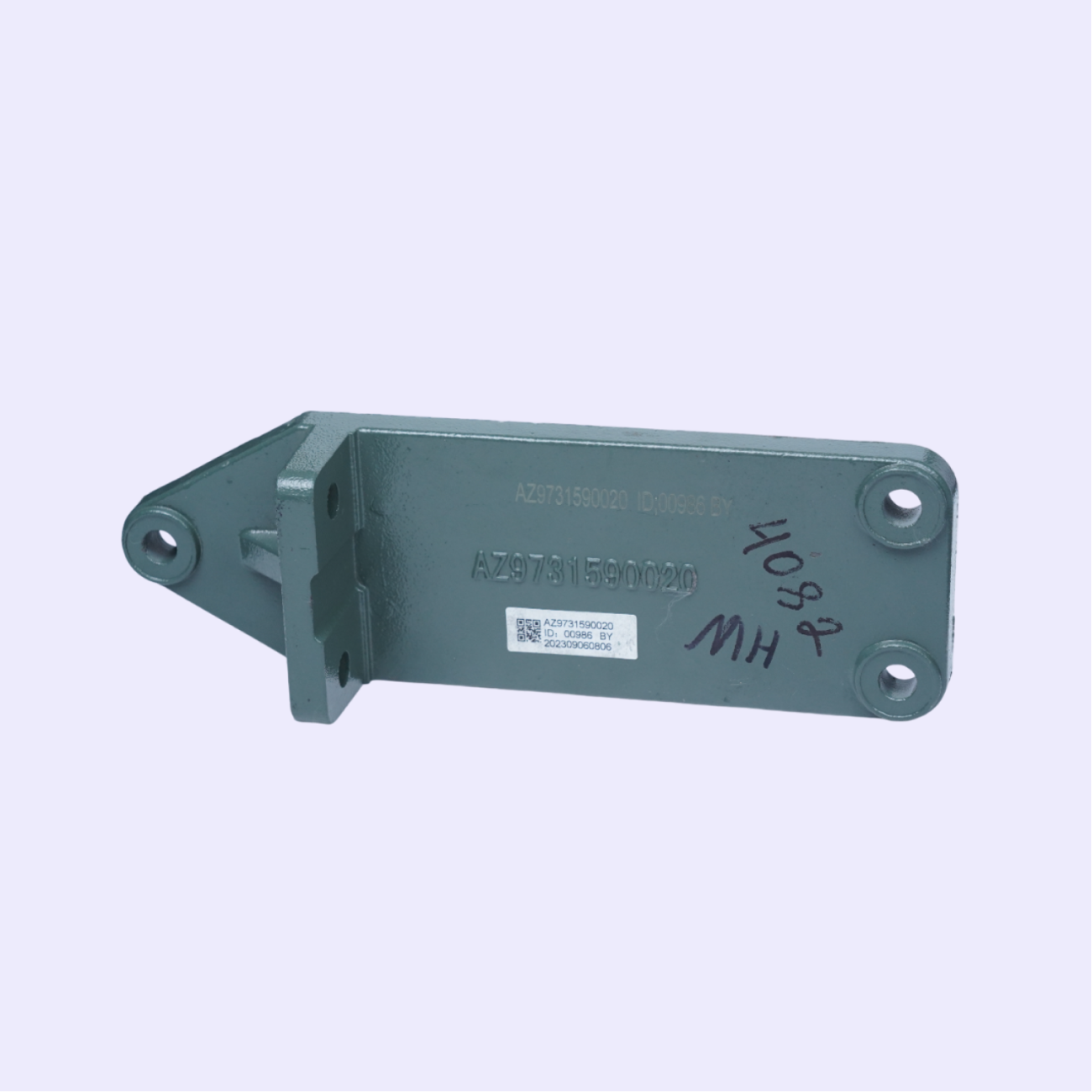 Кранштейн задний матор подушка Хово 0020